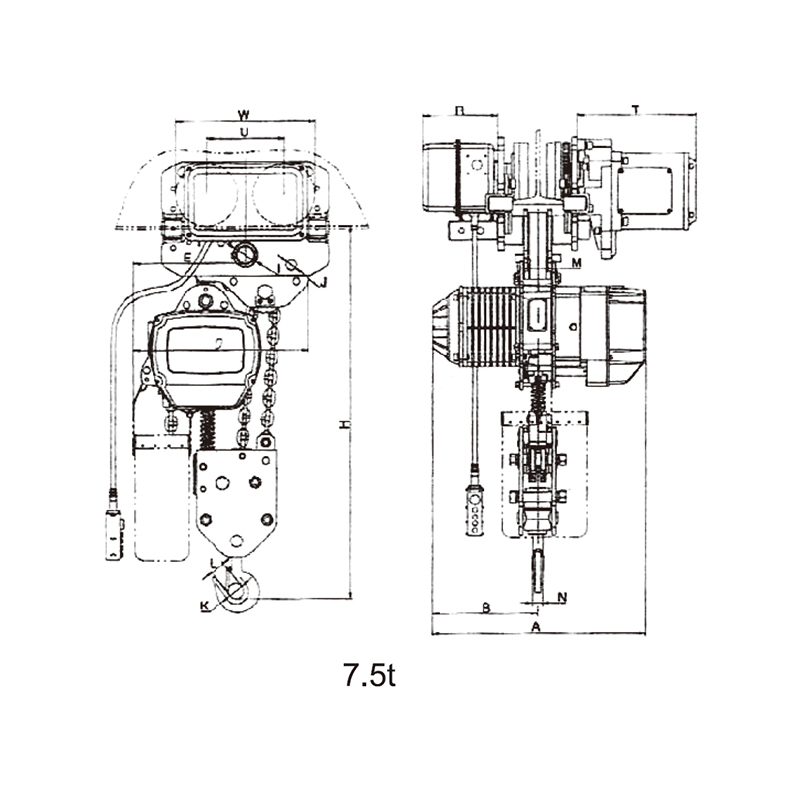 Classic Electric Chain Hoist GBD