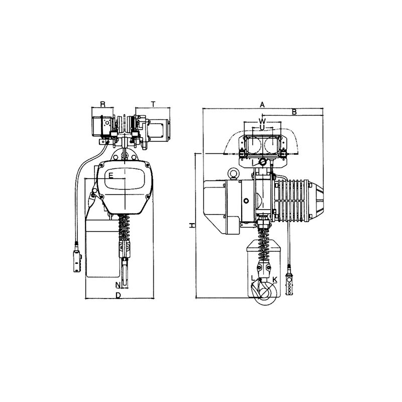 Classic Electric Chain Hoist GBD
