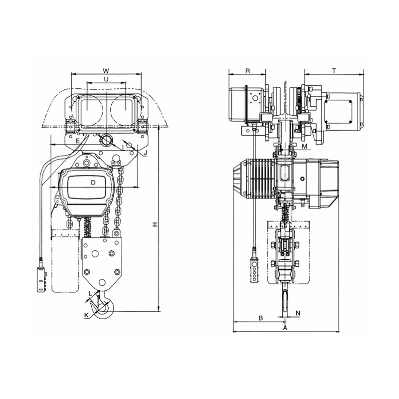 Antecessum Electric Chain Hoist GBD-II